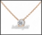 Preview: Brillant 585 Gold Collier; 0,54ct, mit DGI Zertifikat